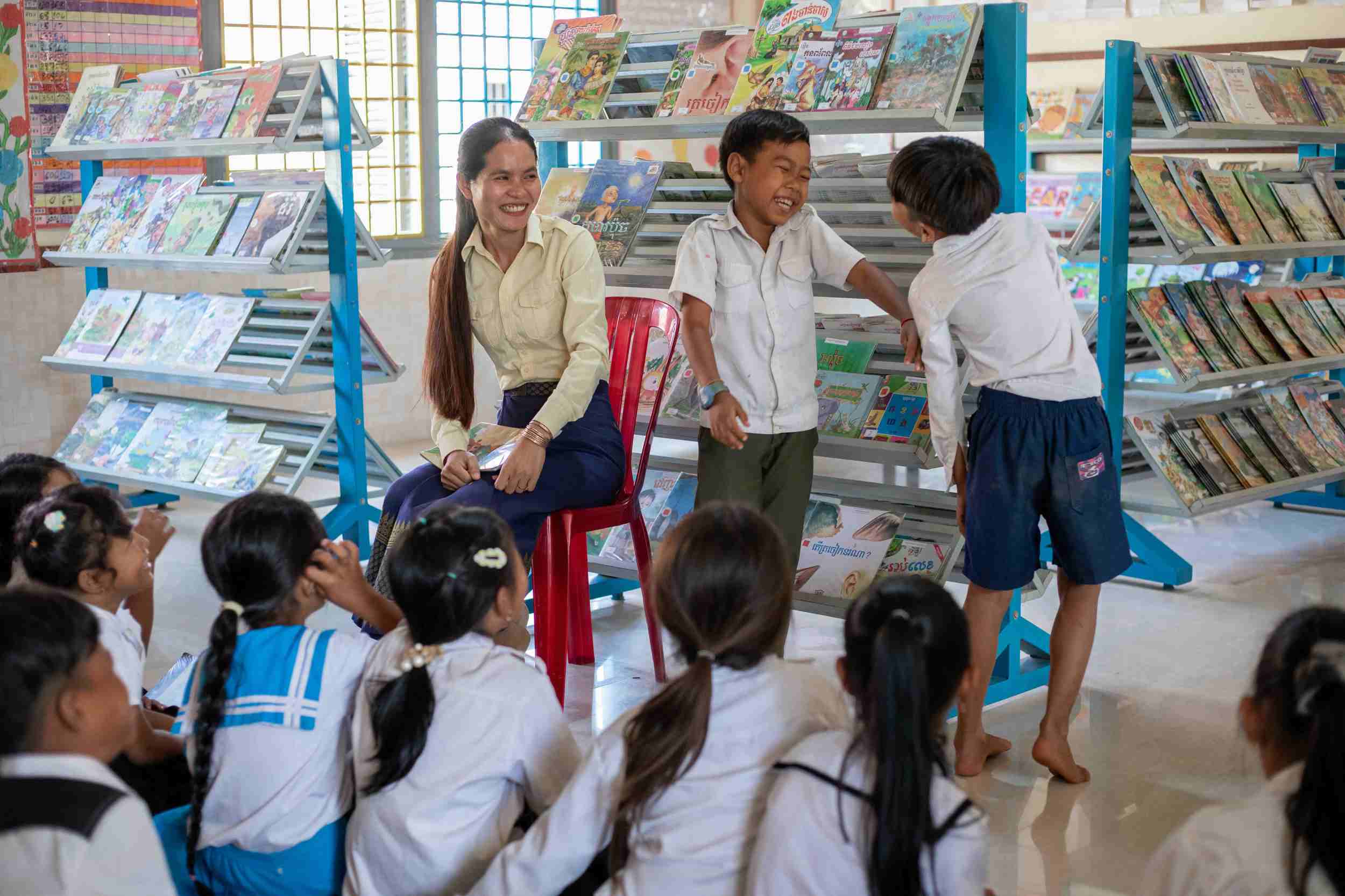 Libraries' Impact on Literacy around the Globe showcased in Cambodia